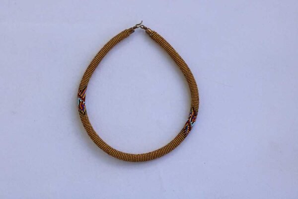 100b.jpg KOKO African Beaded necklace, Zulu Tribal Necklace