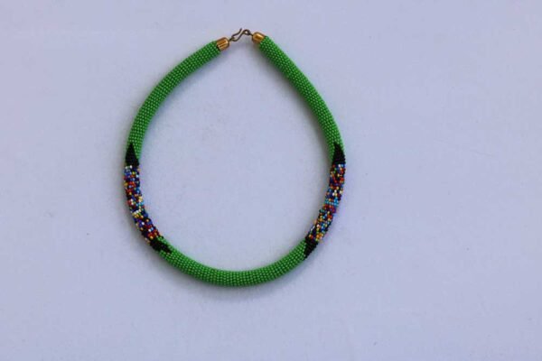 UMA African Beaded necklace, Zulu Tribal Necklace
