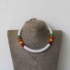 BINGO African Beaded necklace, Zulu Tribal Necklace