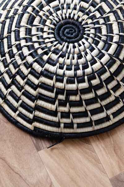 KATO Woven Wall Basket,  Woven Rwanda Bowl