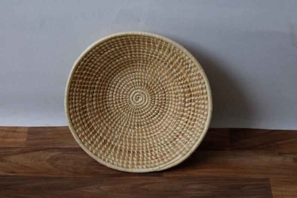 TAO African Wall Basket,  Woven Rwanda Bowl