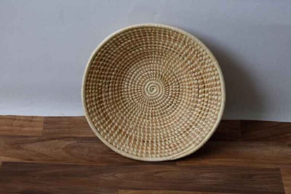 TAO African Wall Basket,  Woven Rwanda Bowl