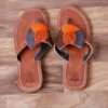 KENDI African Beaded Sandals, Handmade Leather Sandals