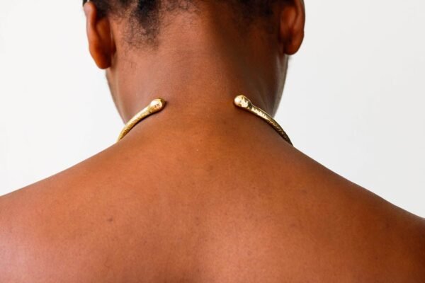 AKOTH African brass necklace