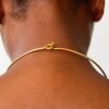 ABIANO African brass necklace