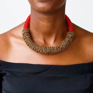 AYANA African beaded necklace