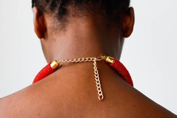 AYANA African beaded necklace