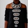 AHERO African leather necklace