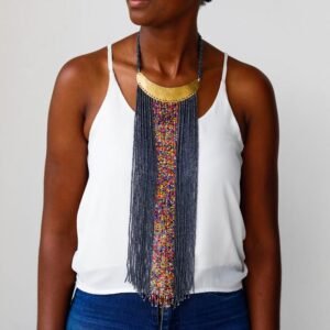 ZORI African Beaded necklace