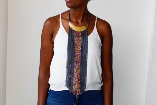 ZORI African Beaded necklace