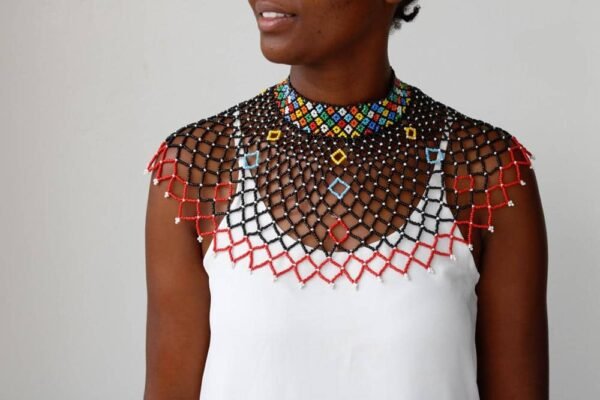 ABABU Beaded wedding necklaces