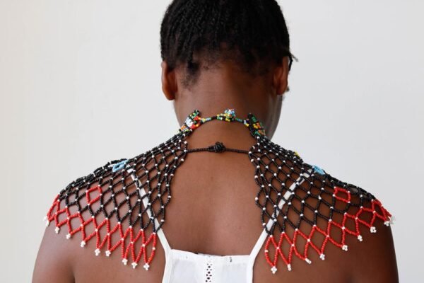 ABABU Beaded wedding necklaces