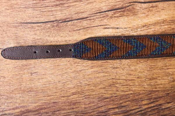 NJIRU African beaded dog collar