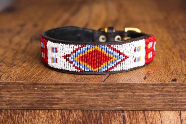 SOLIO African Maasai beaded collar