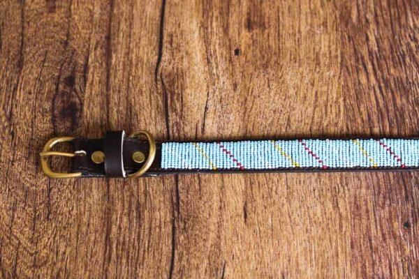 KINGO Maasai beaded dog collar