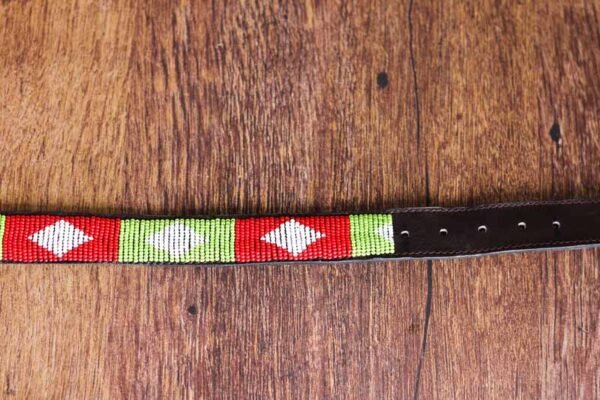 MAGUTU Maasai beaded dog collar