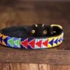 GIKONDI Maasai beaded dog collar