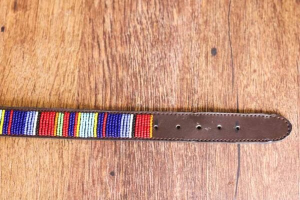 KIGANJO Maasai beaded dog collar