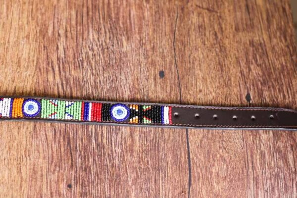 GATITU Maasai beaded dog collar