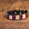 KAMAKWA Maasai beaded dog collar