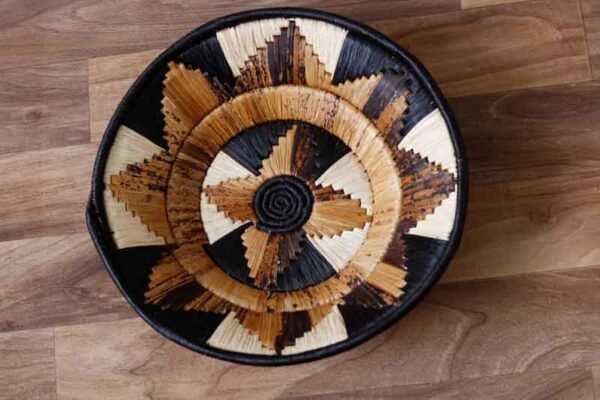 TURU African Banana baskets, Woven Wall Baskets