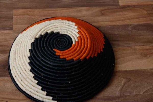KABI Woven Wall Basket,  Woven Rwanda Bowl