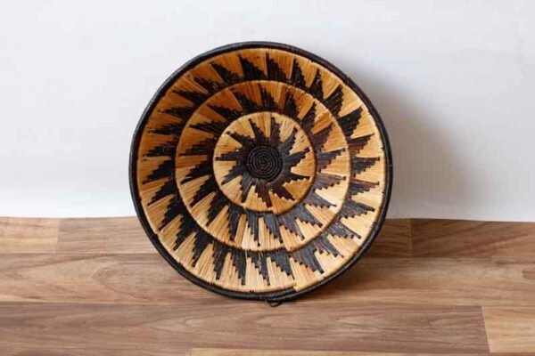 Banana fibre wall baskets, African Woven baskets