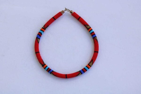 106e.jpg KOTO African Beaded necklace, Zulu Tribal Necklace