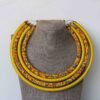 YUSUF African Beaded layered necklace