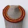 JELANI African Brown Beaded necklace