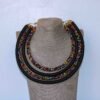HAMIDI African Black Beaded necklace