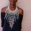 ANEKO African Cowrie Necklace