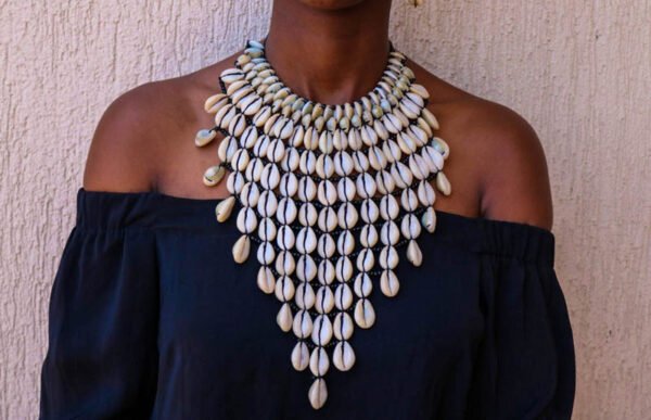 ARABUKO African Cowrie Necklace