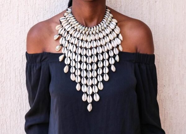 ARABUKO African Cowrie Necklace
