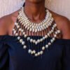AKALA cowrie shell necklace, Gift for her