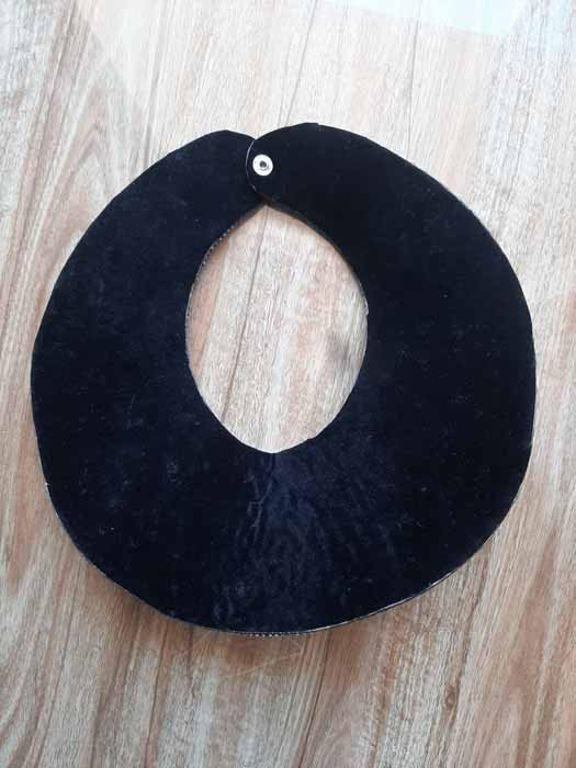 KWAKU African Leather Necklace, Bib necklace