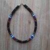 FARAJI African Zulu Beaded black necklace