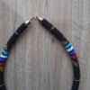 FARAJI African Zulu Beaded black necklace