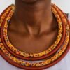 JELANI African Brown Beaded necklace