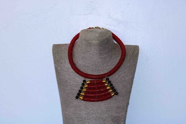 RAO African Beaded Tribal necklace