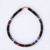 FARAJI African Zulu Beaded black necklace