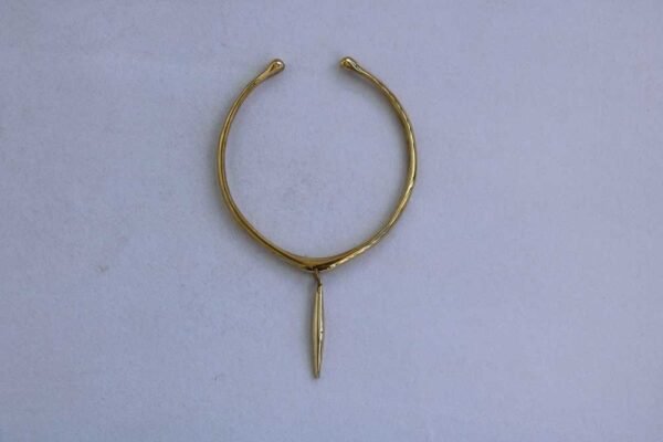 MONA African brass necklace