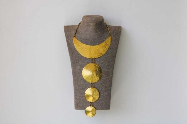 MARA African brass necklace