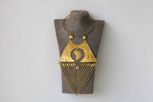 KITI African brass necklace
