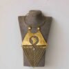 KITI African brass necklace