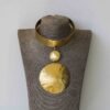 KITUI African brass necklace