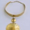 KITUI African brass necklace