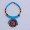 MAUA Maasai Pendant Necklace, African Beaded Necklace