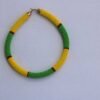 MAYA African Beaded necklace, Zulu Tribal Necklace