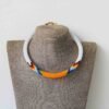 TWIGA African Beaded necklace, Zulu Tribal Necklace